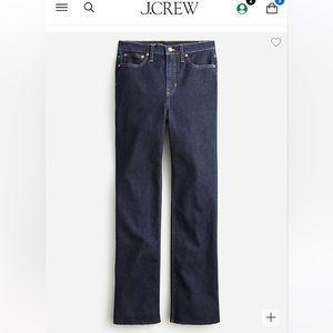 J.Crew Slim Demi Boot Jean in Rinse wash